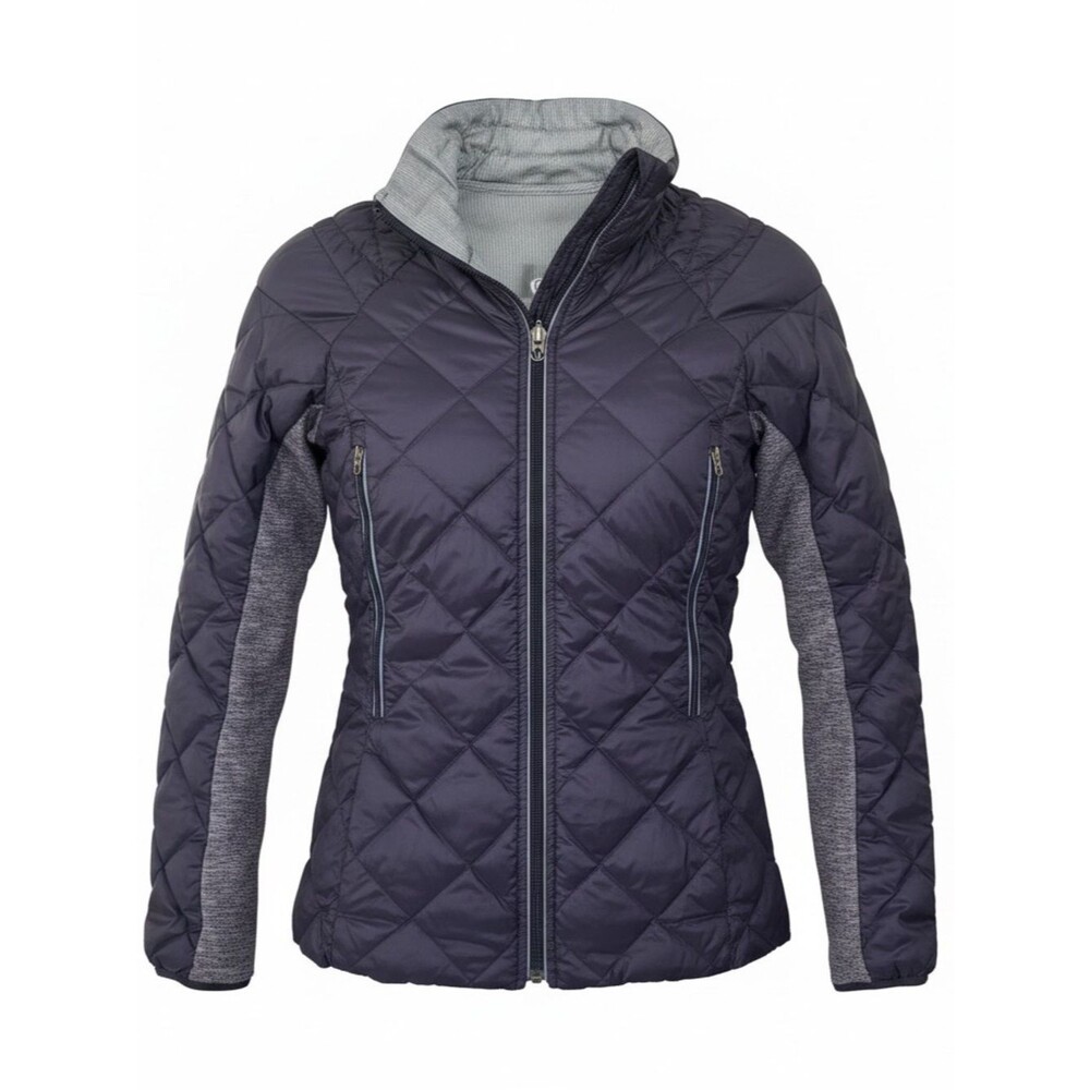 lululemon athletica Quilted Puffer Jacket - Purple with Gray Panels - Sz 2